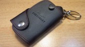 Кожаный чехольчик для ключа Шевроле (lb-043)